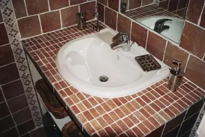 Salle de bains dans l'établissement Auberge Pietra Monetta