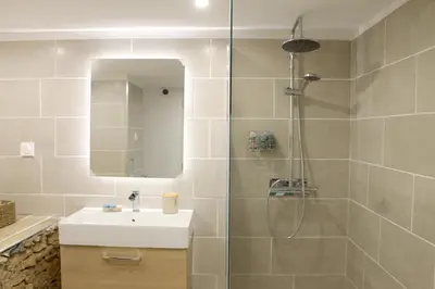 Salle de bains dans l'établissement Studio Zen