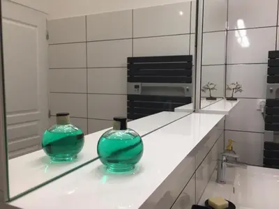 Salle de bains dans l'établissement Casa Mariana