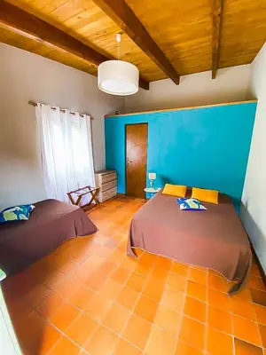 Un ou plusieurs lits dans un hébergement de l'établissement Auberge De La Foret Bonifatu