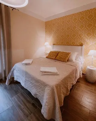 Un ou plusieurs lits dans un hébergement de l'établissement Auberge De La Foret Bonifatu