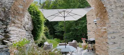 Jardin de l'établissement U Vechju Mulinu