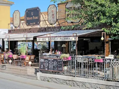 Restaurant ou autre lieu de restauration dans l'établissement Apartment A Suara Linda-2 by Interhome