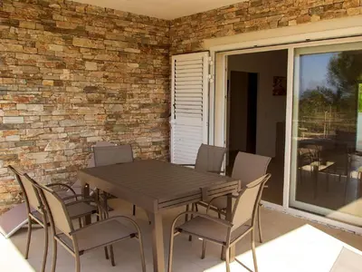 Terrasse ou espace extérieur de l'établissement Apartment A Suara Linda-1 by Interhome