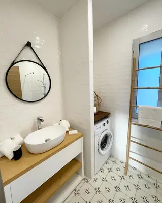 Salle de bains dans l'établissement Résidence Casarella Lama