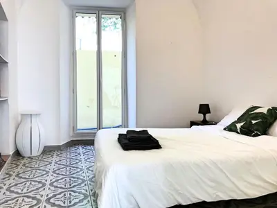 Un ou plusieurs lits dans un hébergement de l'établissement Casa Mandulina - Centre Ancien Vue Mer