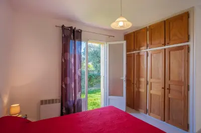 Un ou plusieurs lits dans un hébergement de l'établissement Domaine Bollaccia - Casa Ostriconi