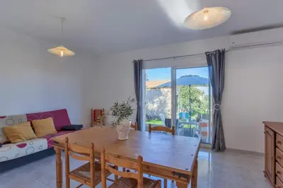 Coin salon dans l'établissement Domaine Bollaccia - Casa Ostriconi