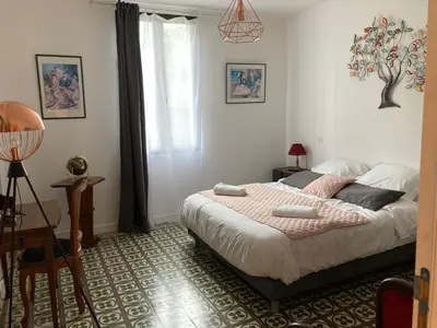 Un ou plusieurs lits dans un hébergement de l'établissement Hôtel La Demeure Coloniale