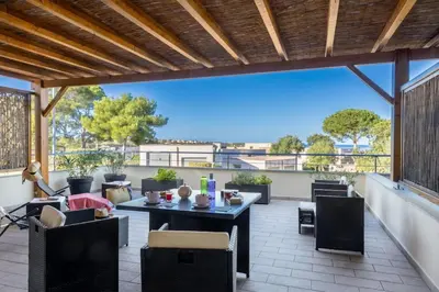 Balcon ou terrasse dans l'établissement Casa Balanina