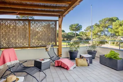 Jardin de l'établissement Casa Balanina