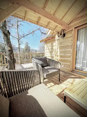 Balcon ou terrasse dans l'établissement U Castellu di A Sulana