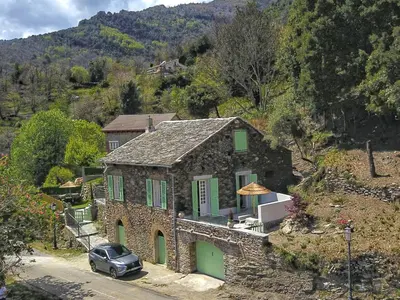 Paysage naturel près de la maison d'hôtes