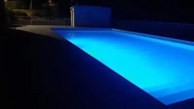 Piscine de l'établissement Coin tranquille à 2km de Saint-Florent ou située à proximité