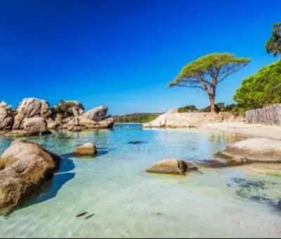 Paysage naturel près de la maison de vacances
