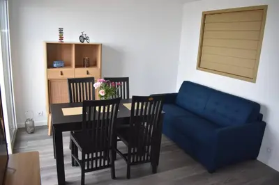 Coin salon dans l'établissement Confort et calme au sud de Bastia