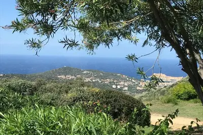 Paysage naturel près de la villa