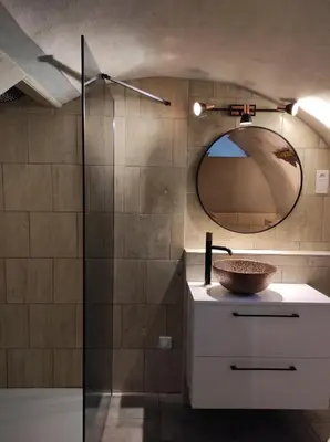 Salle de bains dans l'établissement PARFUMU DI MACHJA