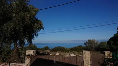 Paysage naturel près de la villa
