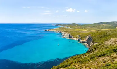 Paysage naturel près de la maison de vacances