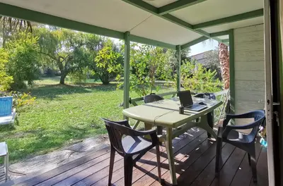 Jardin de l'établissement PRATICCIONI