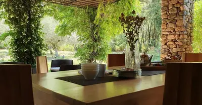 Jardin de l'établissement Domaine Codaleone