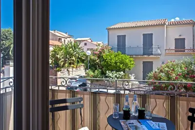 Balcon ou terrasse dans l'établissement Casa San Roccu