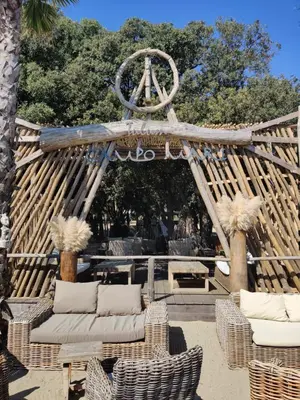 Plan de l'établissement Studio 4 personnes bord de mer avec piscine wifi
