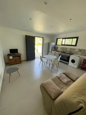 Cuisine ou kitchenette dans l'établissement Casa Prunelli 2