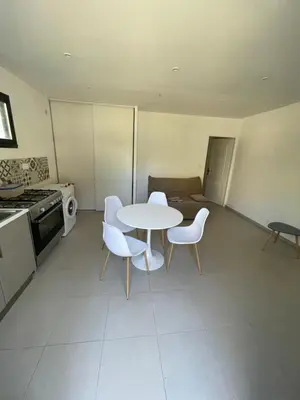 Cuisine ou kitchenette dans l'établissement Casa Prunelli 2