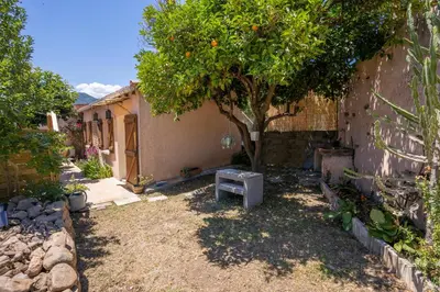 Jardin de l'établissement Casa Cardiccia