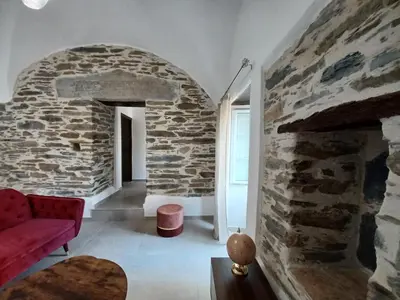 Coin salon dans l'établissement Casa Pernice
