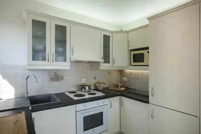 Cuisine ou kitchenette dans l'établissement Casa Les Agaves