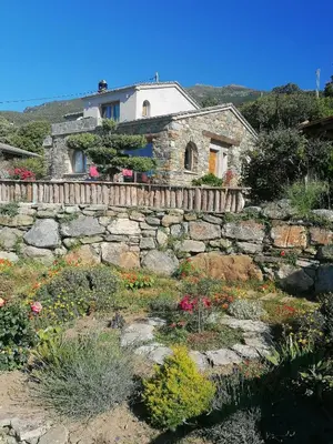 Paysage naturel près de la maison de vacances