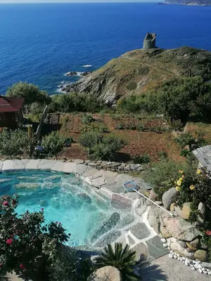 Paysage naturel près de la maison de vacances