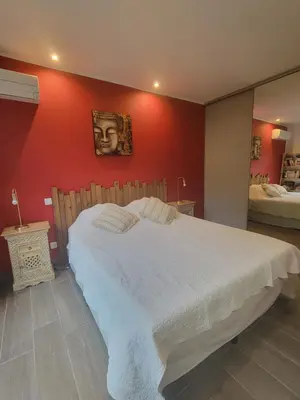 Un ou plusieurs lits dans un hébergement de l'établissement Casa San-Ghjuvà
