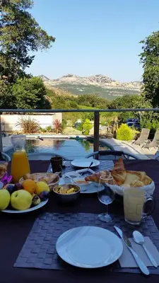 Nourriture dans la maison d'hôtes ou à proximité
