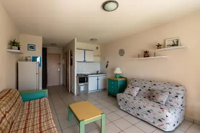 Cuisine ou kitchenette dans l'établissement Arinella