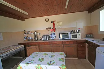 Cuisine ou kitchenette dans l'établissement Chambres d'hôtes Multari
