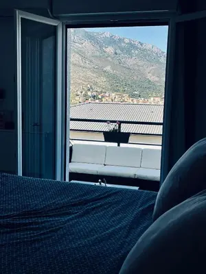 Vue générale sur la montagne ou vue sur la montagne depuis le B&B/chambre d'hôtes