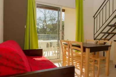 Balcon ou terrasse dans l'établissement Résidence Goélia Perla D'Isula