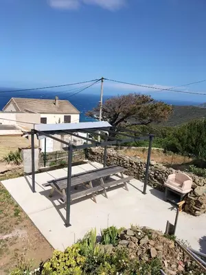 Paysage naturel près de la maison de vacances