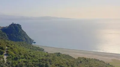 Paysage naturel près de la maison de vacances