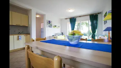 Cuisine ou kitchenette dans l'établissement Studio 2 people - 150 m from de sea - Ghisonaccia