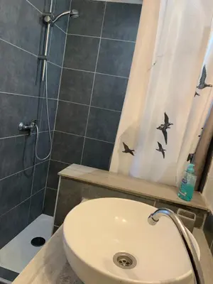 Salle de bains dans l'établissement U Sognu