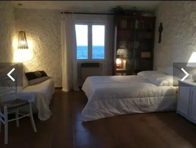 Un ou plusieurs lits dans un hébergement de l'établissement CASA SUPRA U MARE