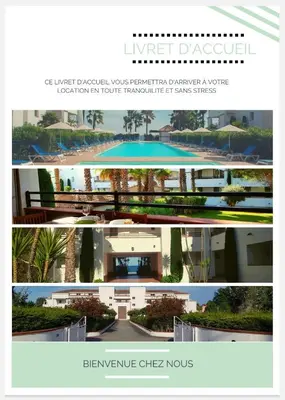 Plan de l'établissement Evasion Corse Direct mer Piscine Terrasse