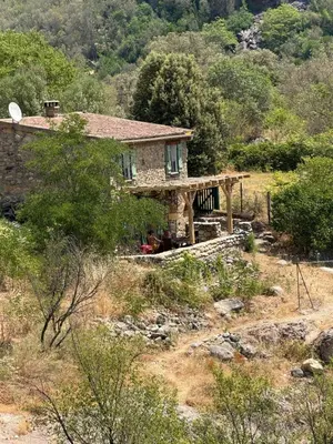 Paysage naturel près de la maison de vacances