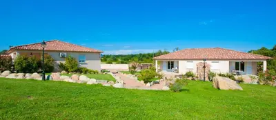 Jardin de l'établissement Alzitone