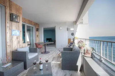 Balcon ou terrasse dans l'établissement Azura